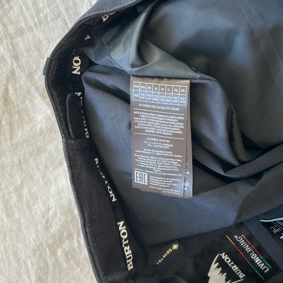 ✨ BURTON GORETEX GLORIA PANT SZ L IN BLACK - Picture 12 of 12